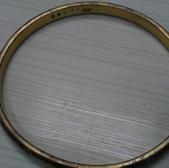 Vintage Cloisonne Bangle - Picture 3 of 4